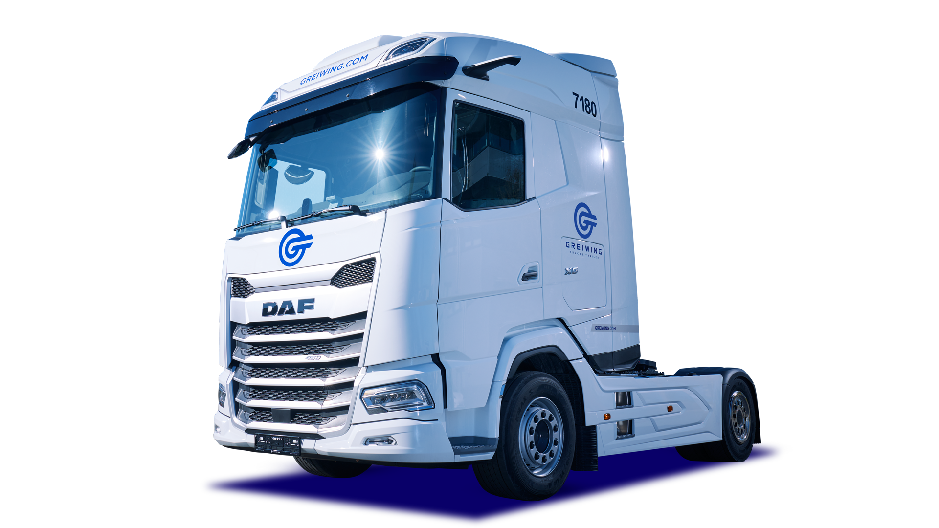 Camion Tracteur Jouet DAF XG Black Exclusive - Marque Eligor, Modèle EL117843, Neuf