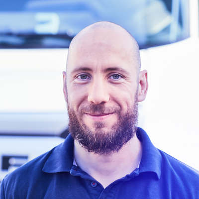 Marcel Hein - Mitarbeiter in der GTT Werkstatt.