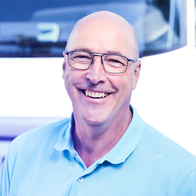 Uwe Nilies - Mitarbeiter im Fuhrpark und in der Logistik.